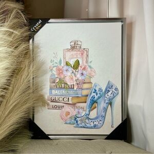 Luxury Wall Art - Fancy Florals Illustration